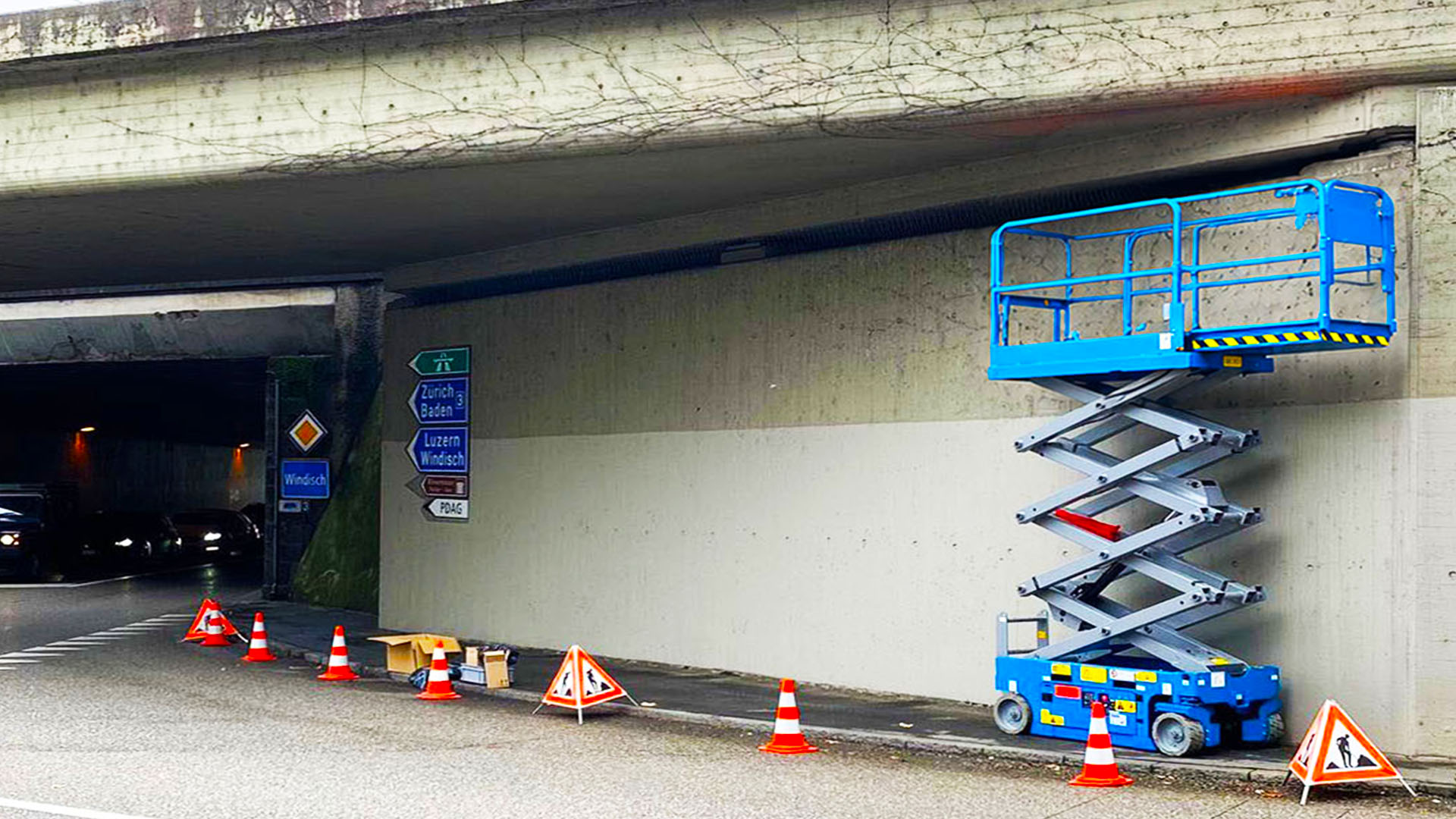 Tiefgarage beziehungsweise Innenbereich als typischer Einsatzort für die professionelle Taubenabwehr in Bülach