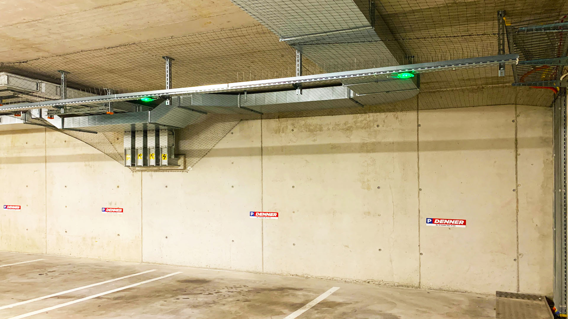 Tiefgarage beziehungsweise Innenbereich als typischer Einsatzort für die professionelle Taubenabwehr in Gallen