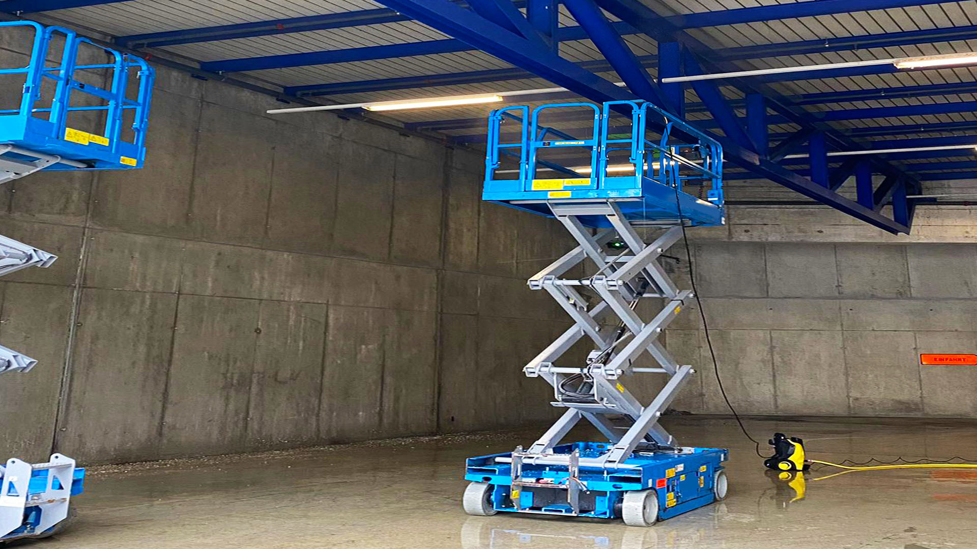 Tiefgarage beziehungsweise Innenbereich als typischer Einsatzort für die professionelle Taubenabwehr in Luzern