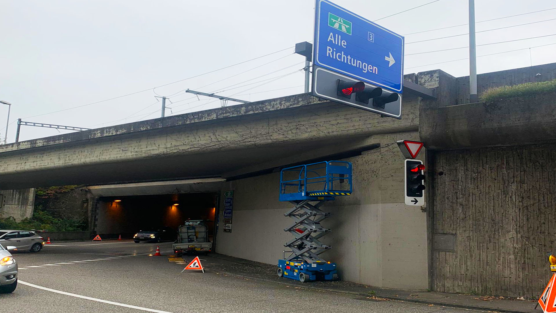 Tiefgarage beziehungsweise Innenbereich als typischer Einsatzort für die professionelle Taubenabwehr in Luzern