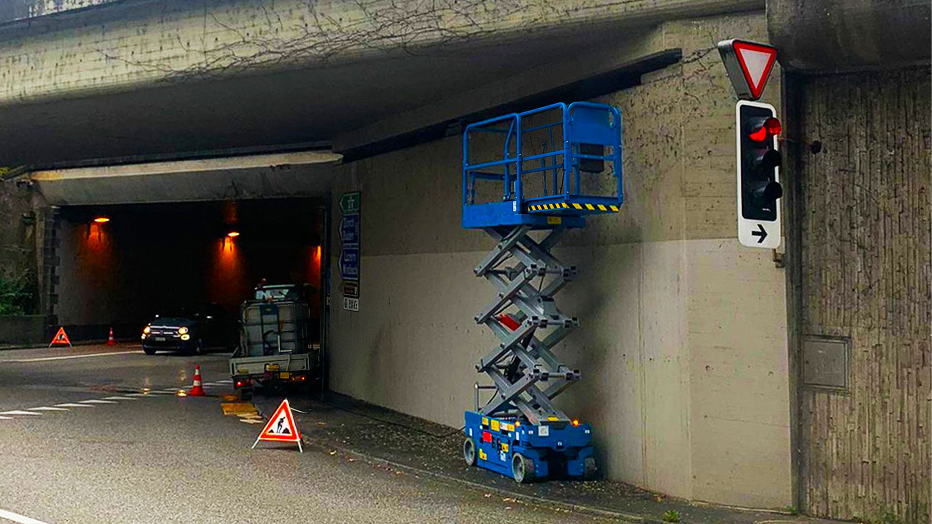 Gewerbegebäude oder Fassade als typischer Einsatzbereich für die professionelle Taubenabwehr in Wädenswil