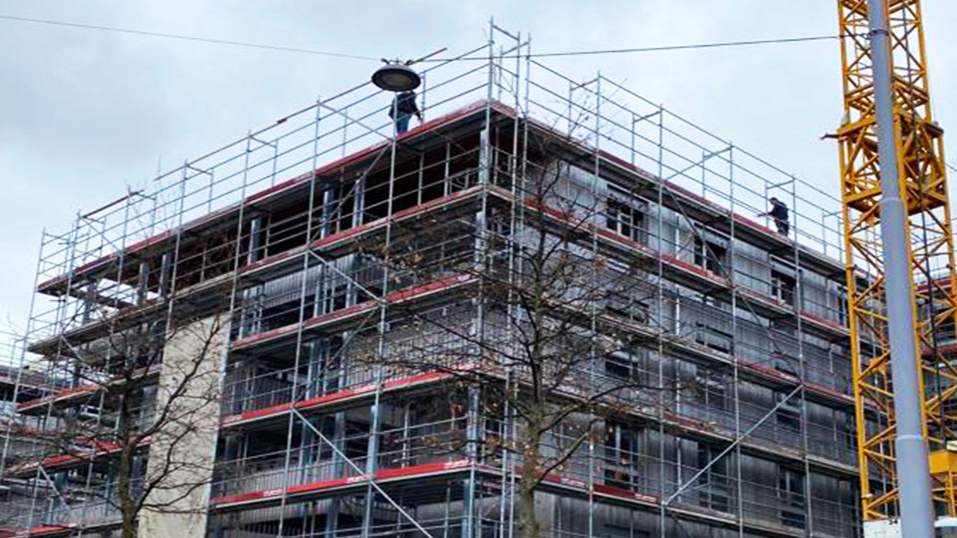 Gewerbegebäude oder Fassade als typischer Einsatzbereich für die professionelle Vogelabwehr in Emmenbrücke